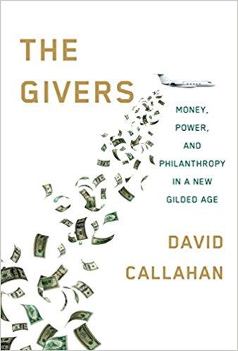 Book jacket: The Givers, by David Callahan
