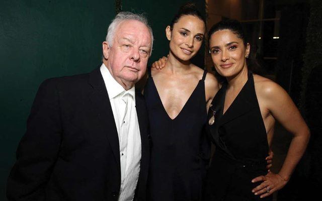 Jim Sheridan, Maestro, and Salma Hayek