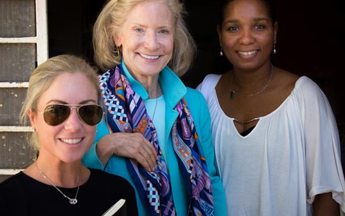 Joanne Maislin, Elizabeth Blake and Anaika Theordore