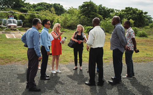 Joanne Maislin in Haiti